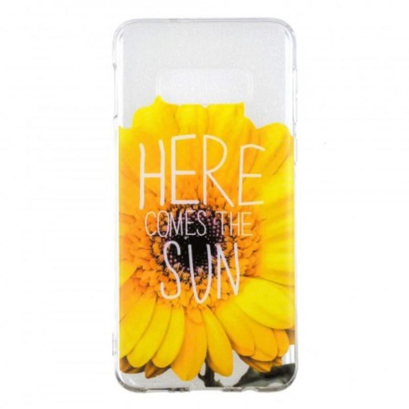 Case Samsung Galaxy S10e Here Come The Sun