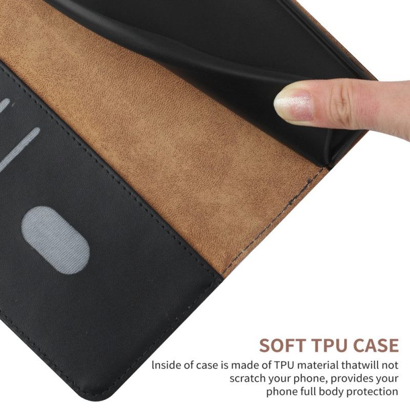 Flip Case Samsung Galaxy S10e Aito Nappan Nahka