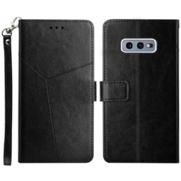 Kotelot Samsung Galaxy S10e Style Leather Geo Y Design