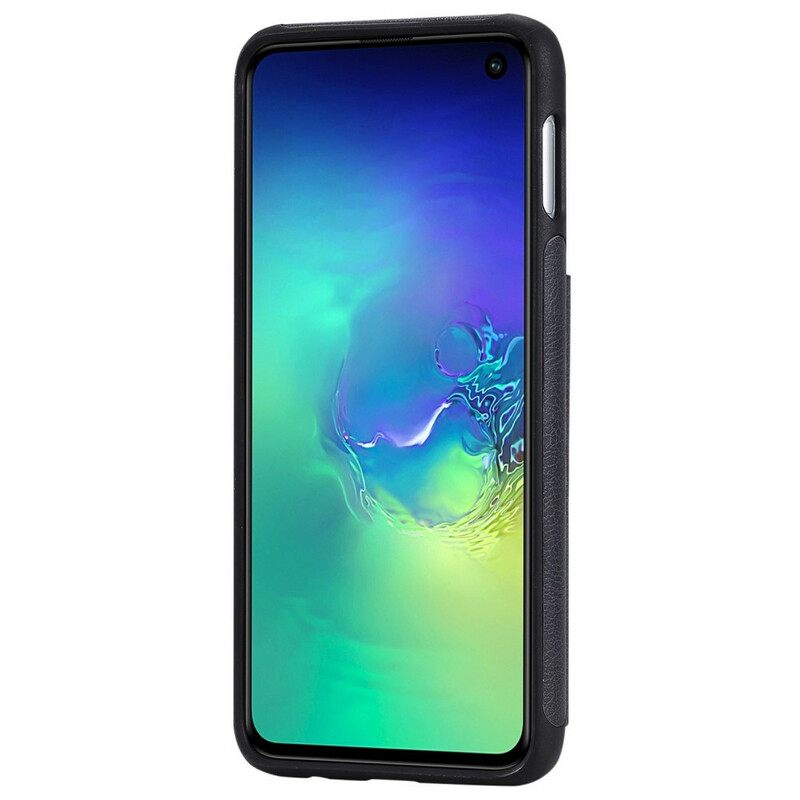 Kuori Samsung Galaxy S10e Lompakkokotelo Hands-free Tukilompakko