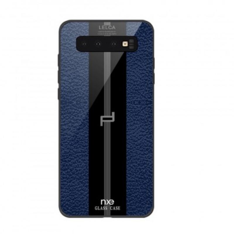 Kuori Samsung Galaxy S10e Nxe Leather Effect Lelca