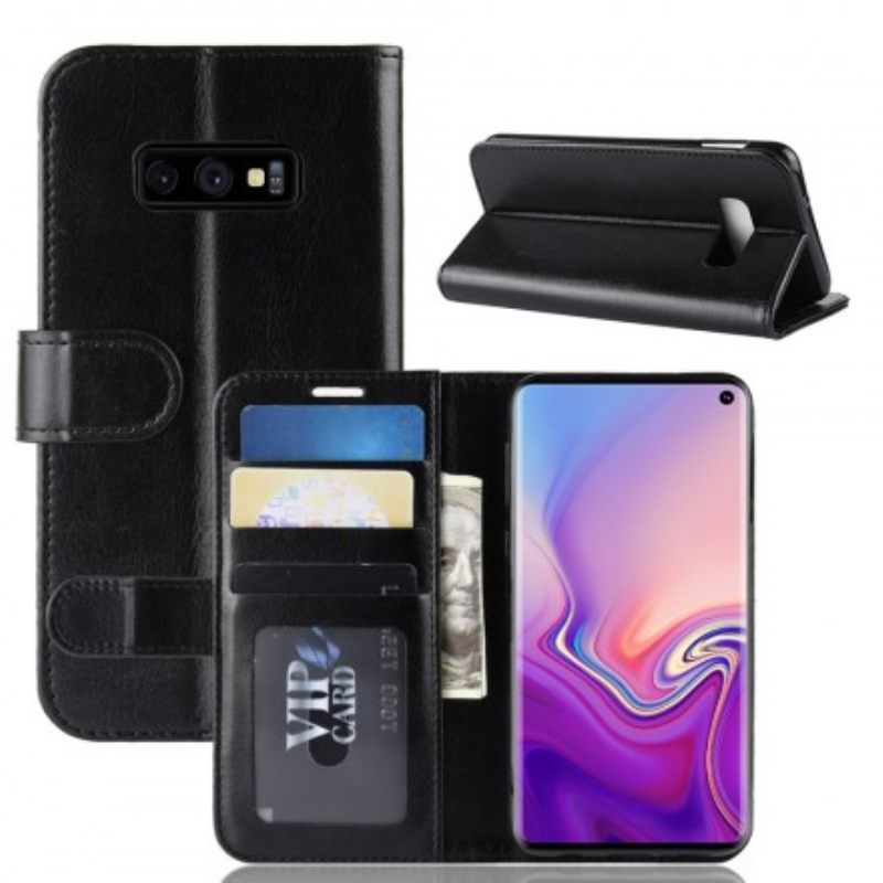 Nahkakotelo Samsung Galaxy S10e Faux Leather Ultra