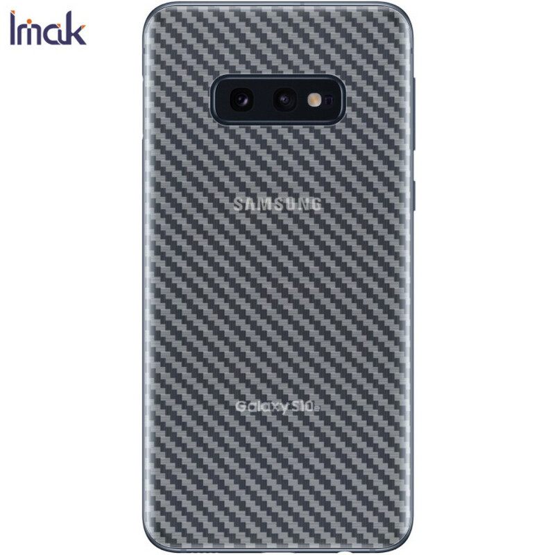 Selkäsuojakalvo Samsung Galaxy S10E Carbon Style Imak Puhelimelle