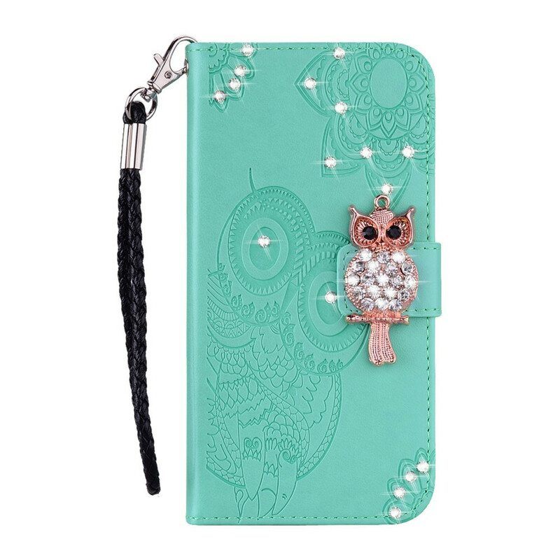 Flip Case Poco M3 Pro 5G Pöllö Ja Charm