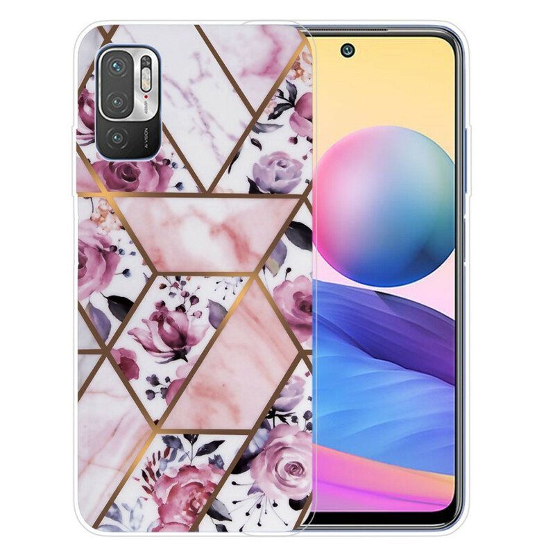 Kuori Poco M3 Pro 5G Geometrinen Marmori