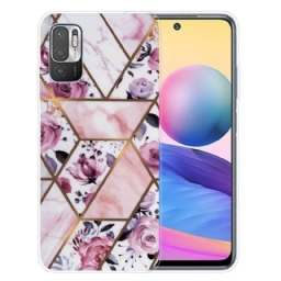 Kuori Poco M3 Pro 5G Geometrinen Marmori