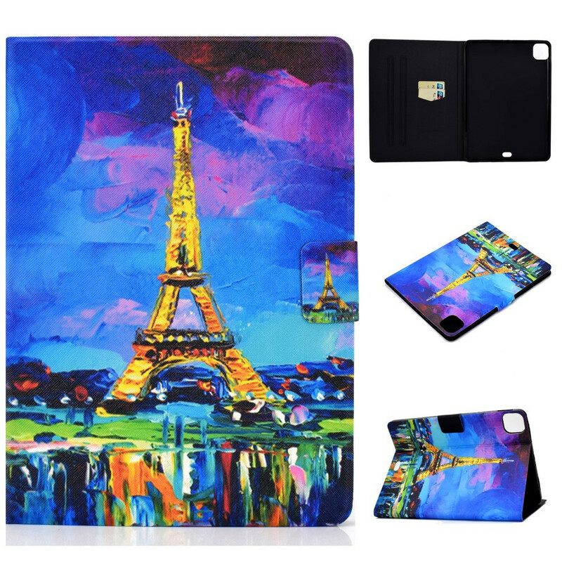 Kotelot iPad Air (2022) Eiffel-torni Art