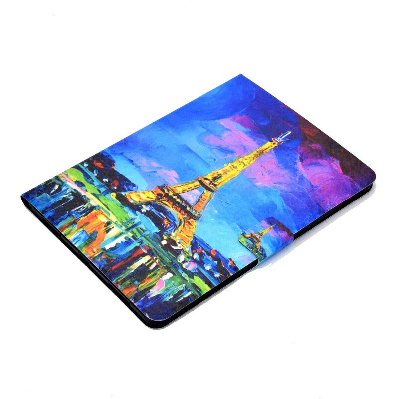 Kotelot iPad Air (2022) Eiffel-torni Art