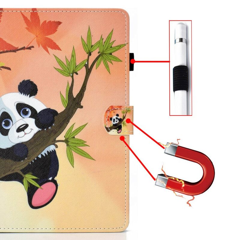 Kotelot iPad Air (2022) Söpö Panda