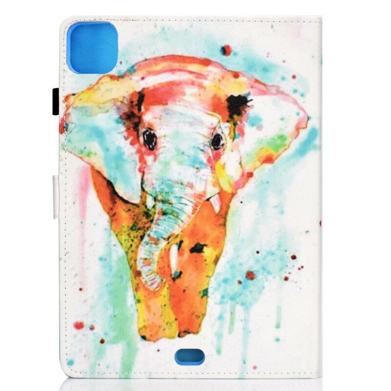 Kotelot iPad Air (2022) Watercolour Elephant