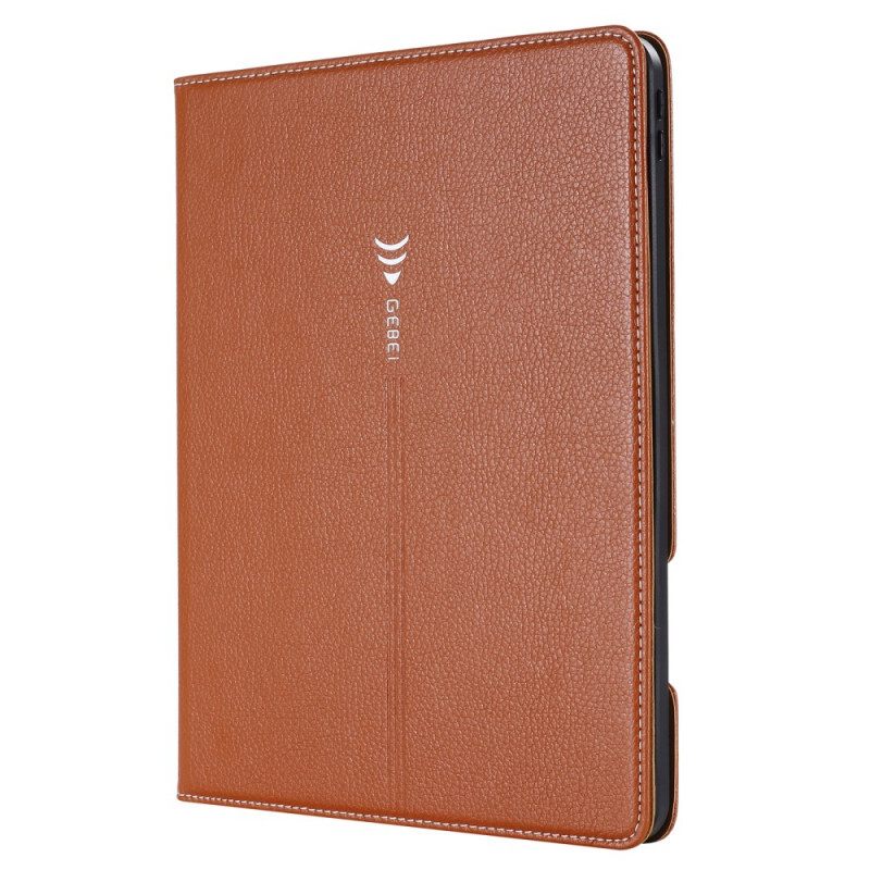 Kuoret iPad Air (2022) Gebei Litchi Faux Leather