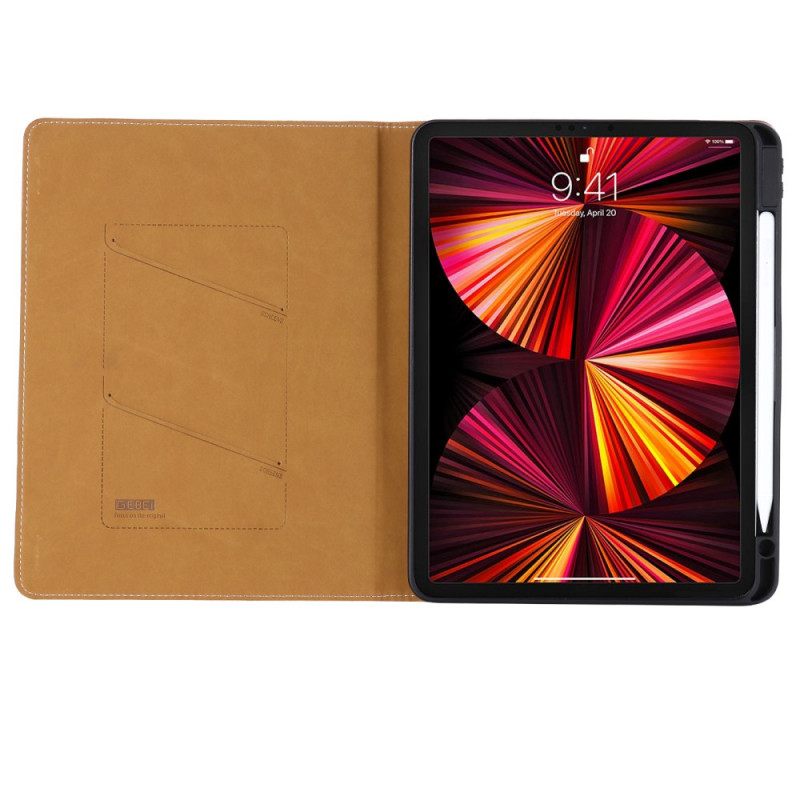 Kuoret iPad Air (2022) Gebei Litchi Faux Leather