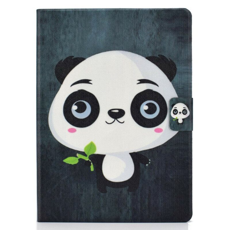 Nahkakotelo iPad Air (2022) Baby Panda