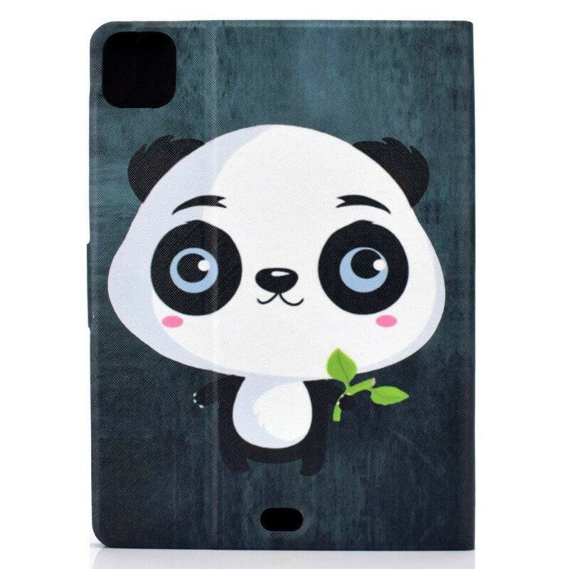 Nahkakotelo iPad Air (2022) Baby Panda