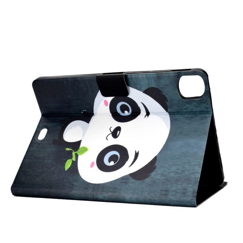 Nahkakotelo iPad Air (2022) Baby Panda