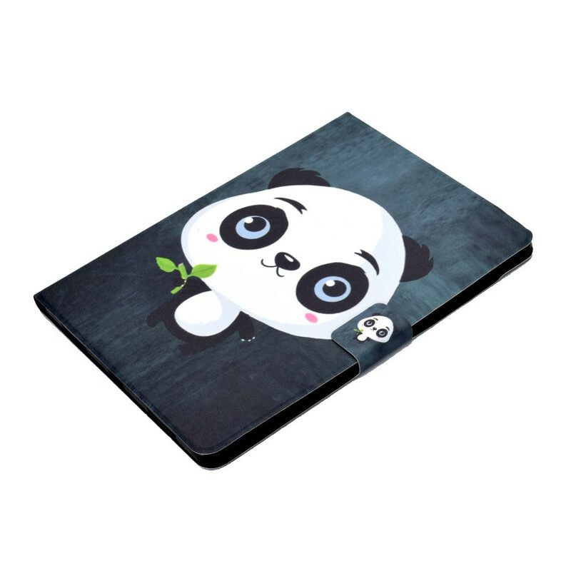 Nahkakotelo iPad Air (2022) Baby Panda