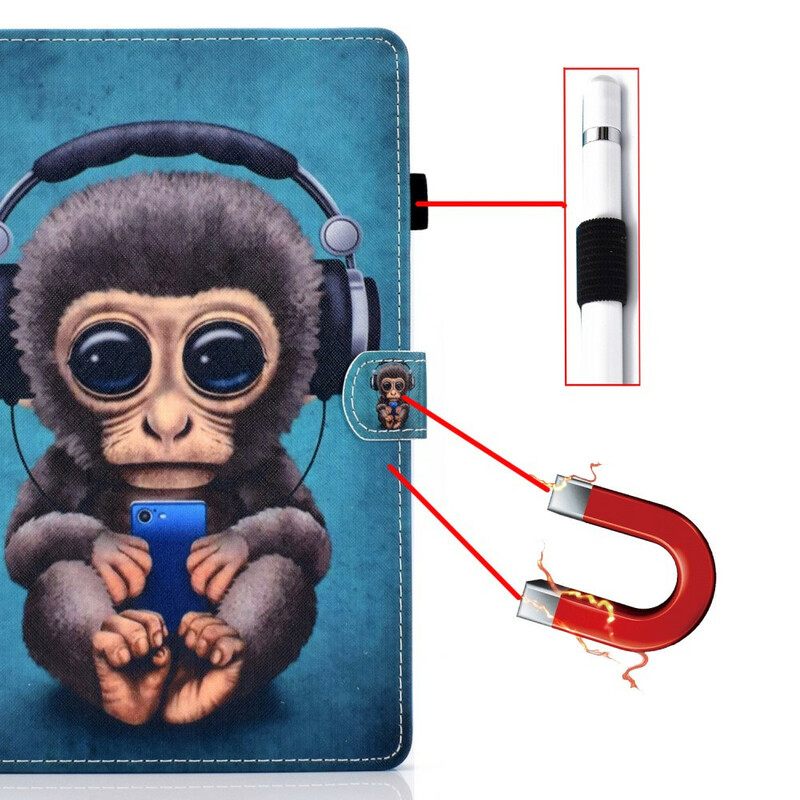 Nahkakotelo iPad Air (2022) Connected Monkey