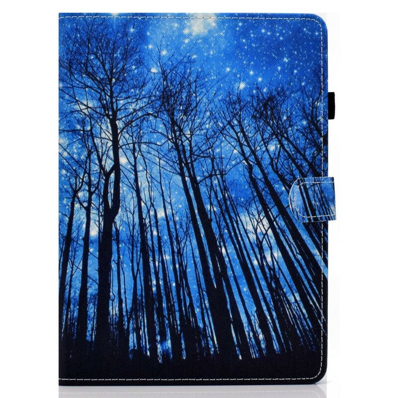 Nahkakotelo iPad Air (2022) Night Forest