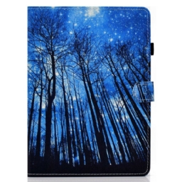 Nahkakotelo iPad Air (2022) Night Forest