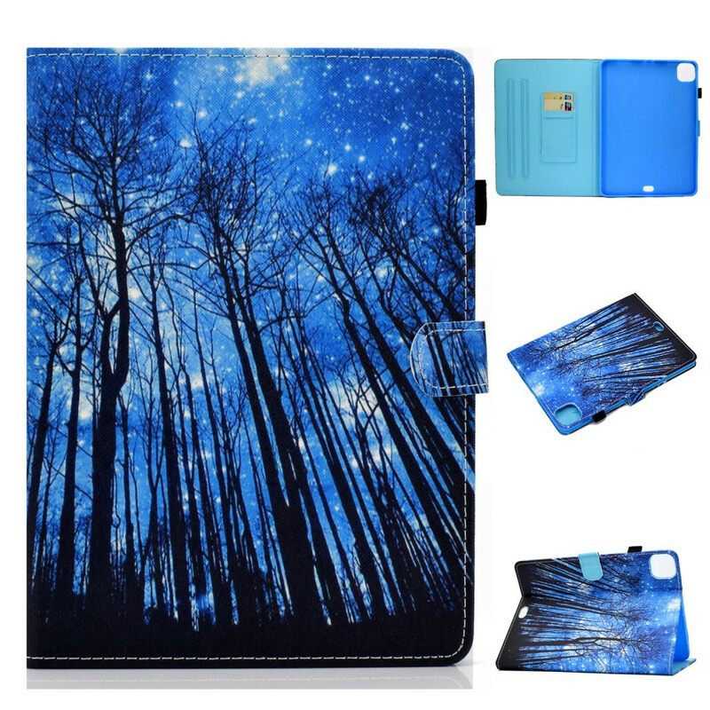 Nahkakotelo iPad Air (2022) Night Forest