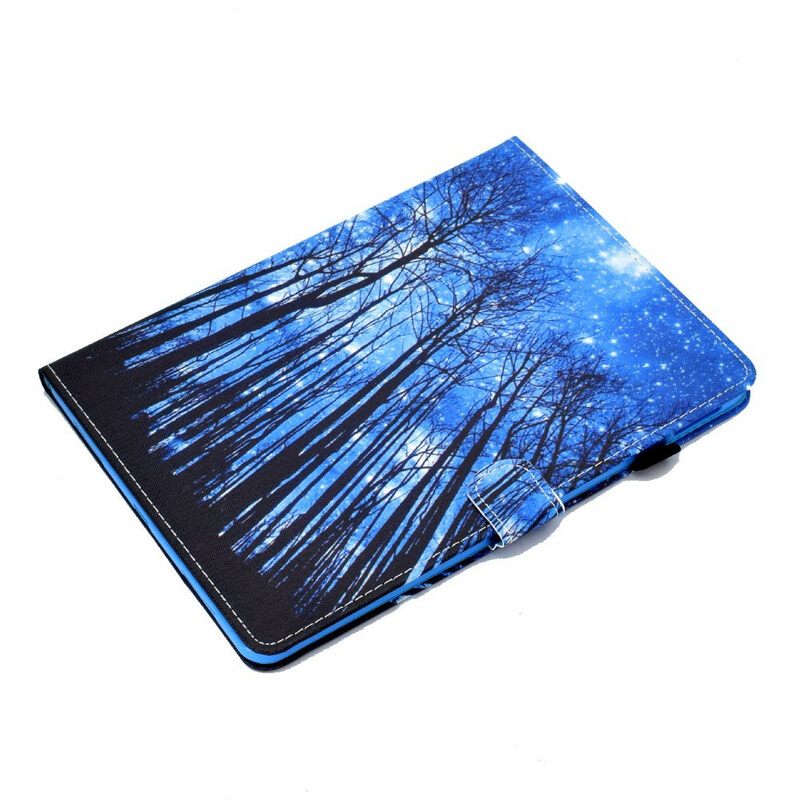 Nahkakotelo iPad Air (2022) Night Forest