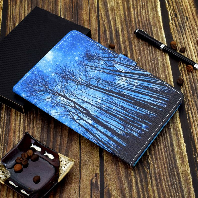 Nahkakotelo iPad Air (2022) Night Forest