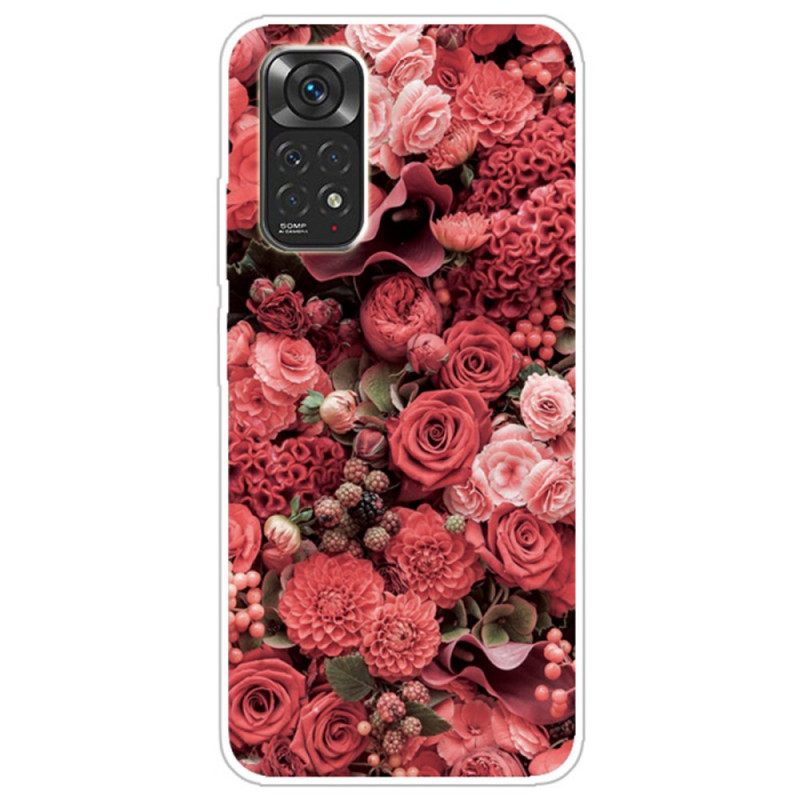 Case Xiaomi Redmi Note 11 Pro 4G / 5G Intense Flowers