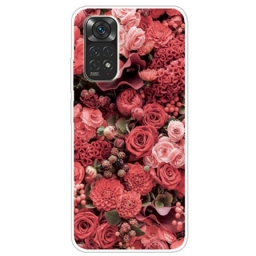 Case Xiaomi Redmi Note 11 Pro 4G / 5G Intense Flowers