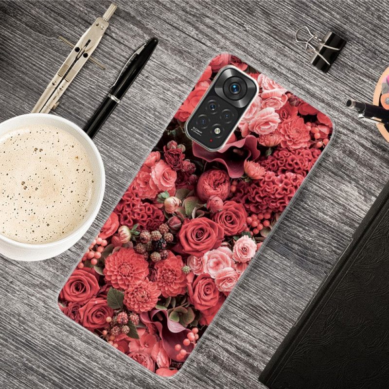 Case Xiaomi Redmi Note 11 Pro 4G / 5G Intense Flowers