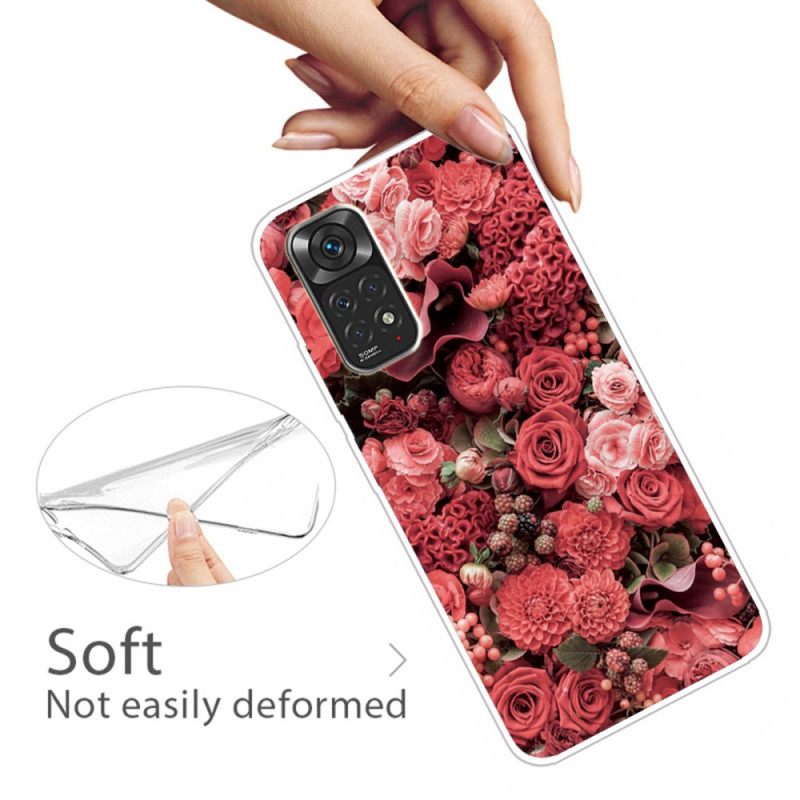 Case Xiaomi Redmi Note 11 Pro 4G / 5G Intense Flowers