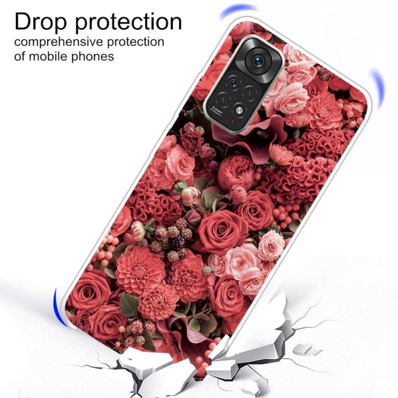 Case Xiaomi Redmi Note 11 Pro 4G / 5G Intense Flowers