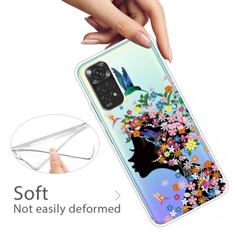 Case Xiaomi Redmi Note 11 Pro 4G / 5G Kaunis Kukkapää