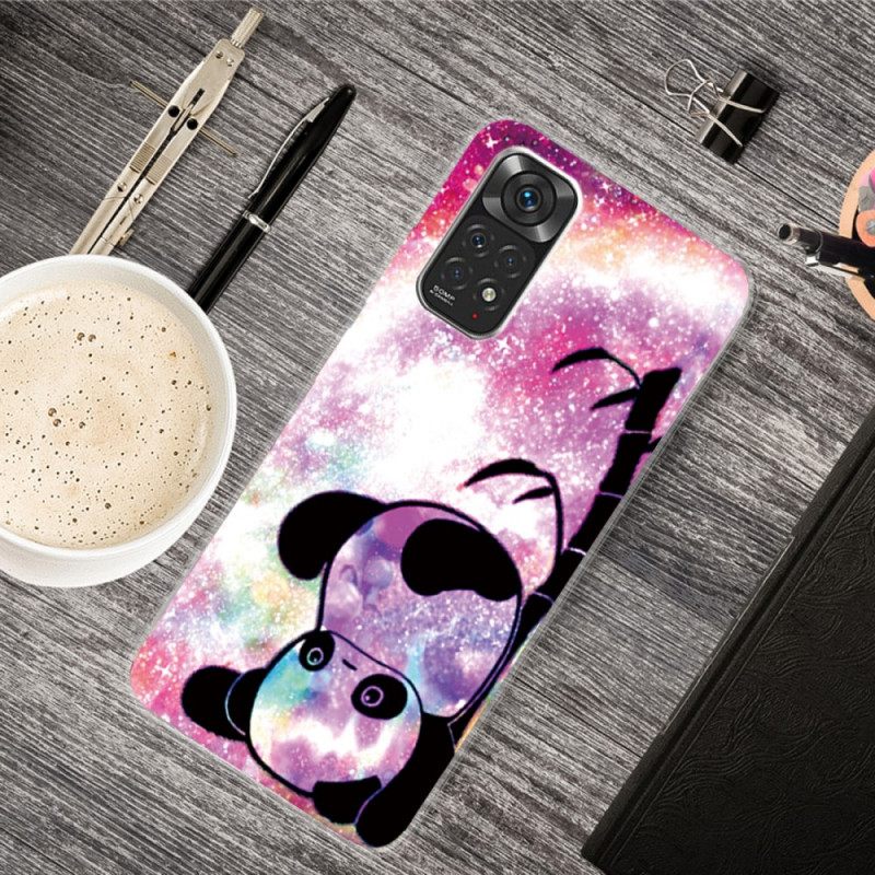 Case Xiaomi Redmi Note 11 Pro 4G / 5G Panda Ja Bamboo