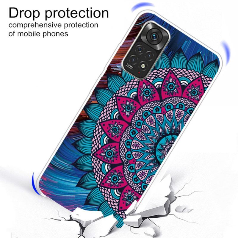 Case Xiaomi Redmi Note 11 Pro 4G / 5G Värikäs Mandala