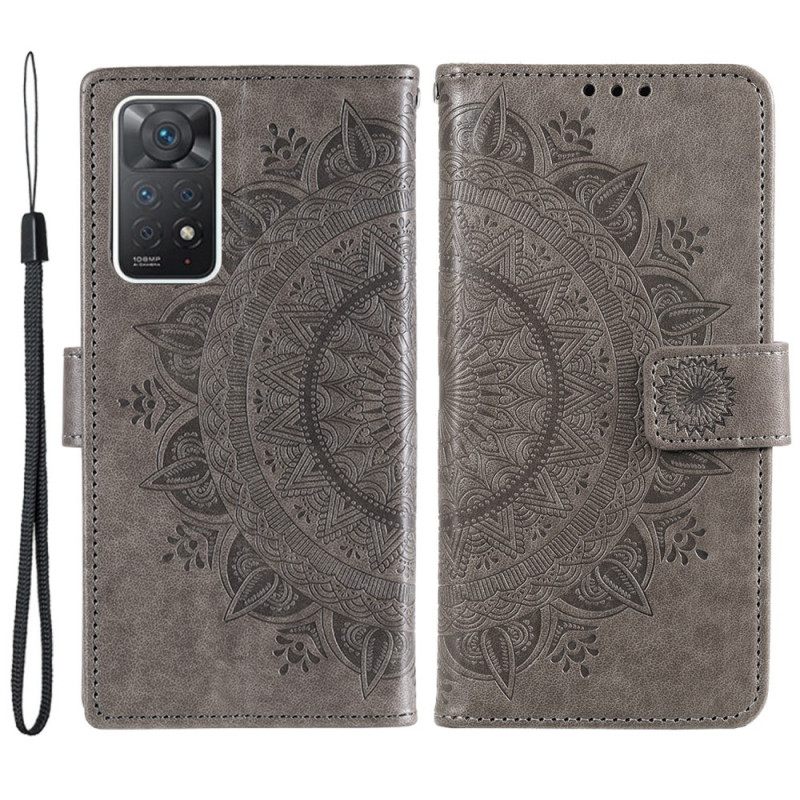 Flip Case Xiaomi Redmi Note 11 Pro 4G / 5G Mandala Sun