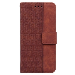 Flip Case Xiaomi Redmi Note 11 Pro 4G / 5G Suojaketju Kuori Strappy Pattern