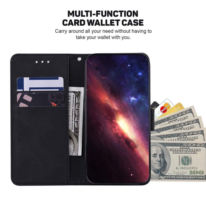 Flip Case Xiaomi Redmi Note 11 Pro 4G / 5G Suojaketju Kuori Strappy Pattern