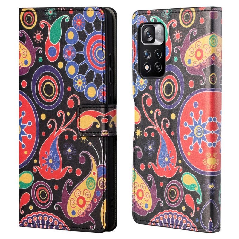 Kotelot Xiaomi Redmi Note 11 Pro 4G / 5G Galaxy Drawings