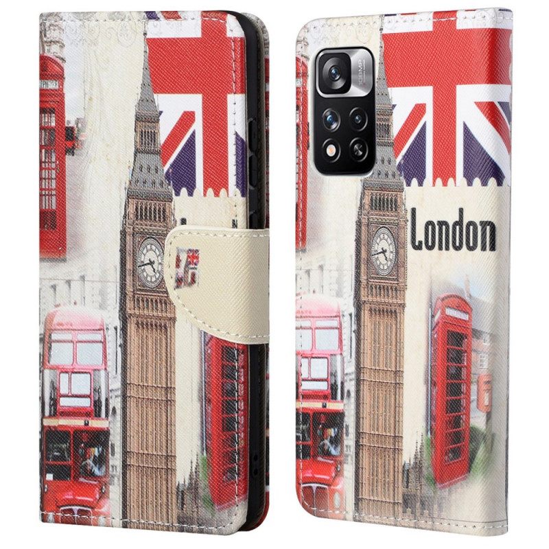 Kotelot Xiaomi Redmi Note 11 Pro 4G / 5G London Life