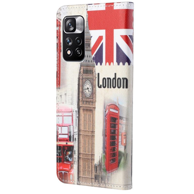 Kotelot Xiaomi Redmi Note 11 Pro 4G / 5G London Life