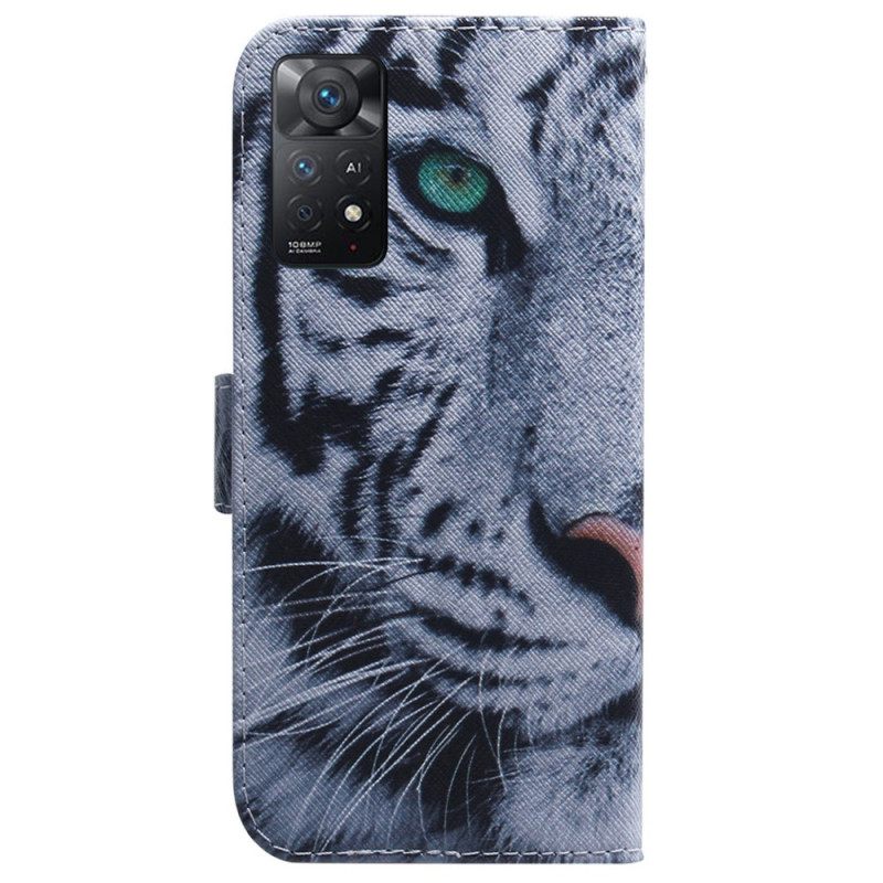 Kotelot Xiaomi Redmi Note 11 Pro 4G / 5G Tiger Face