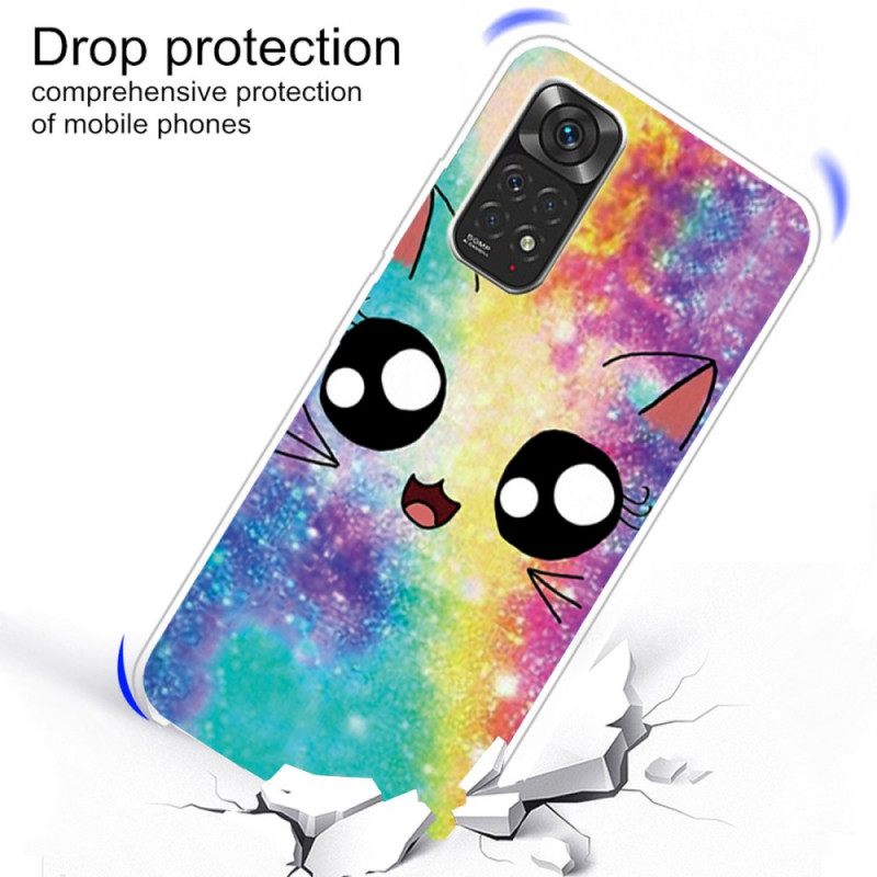 Kuori Xiaomi Redmi Note 11 Pro 4G / 5G Cat Cartoon