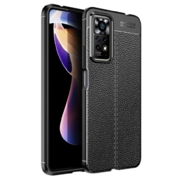 Kuori Xiaomi Redmi Note 11 Pro 4G / 5G Double Line Litchi Leather Effect