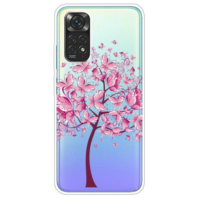 Kuori Xiaomi Redmi Note 11 Pro 4G / 5G Pink Tree Top