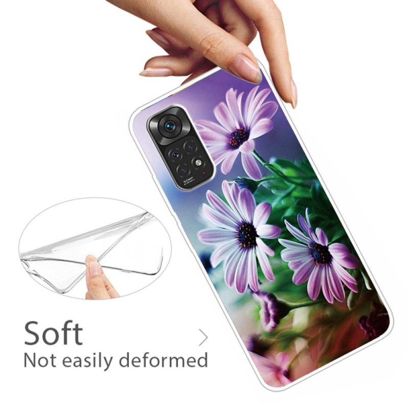 Kuori Xiaomi Redmi Note 11 Pro 4G / 5G Realistiset Kukat