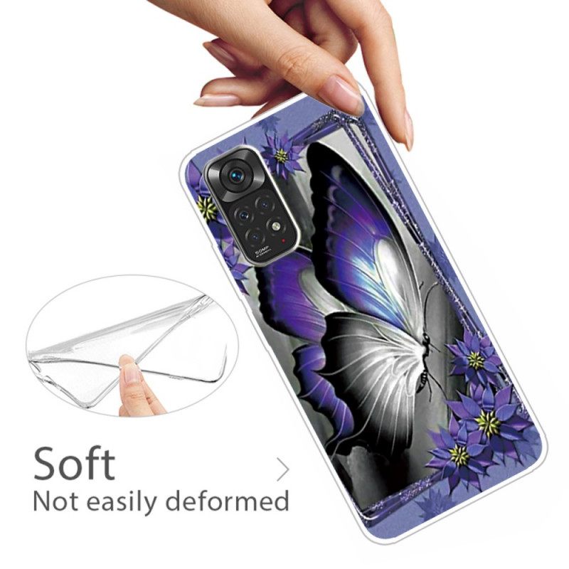 Kuori Xiaomi Redmi Note 11 Pro 4G / 5G Royal Butterfly