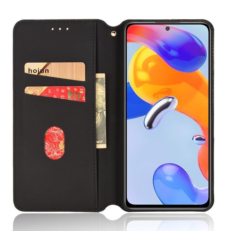 Puhelinkuoret Xiaomi Redmi Note 11 Pro 4G / 5G Kotelot Flip 3d Diamond Leather Effect