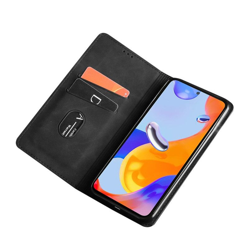 Puhelinkuoret Xiaomi Redmi Note 11 Pro 4G / 5G Kotelot Flip Skin-touch Design