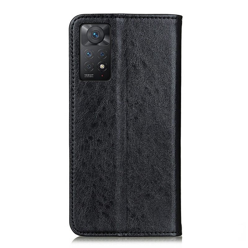 Puhelinkuoret Xiaomi Redmi Note 11 Pro 4G / 5G Kotelot Flip Texture Leather