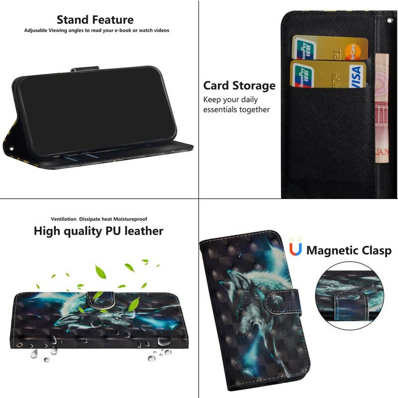 Kotelot Oppo Find X2 Lite Majestic Wolf